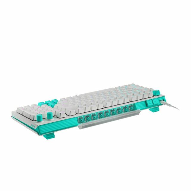 Геймърска механична клавиатура Logitech G512 X 98 - Dual Swap Analog/Mechanical Switch - White 