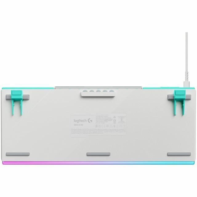 Геймърска механична клавиатура Logitech G512 X 98 - Dual Swap Analog/Mechanical Switch - White 