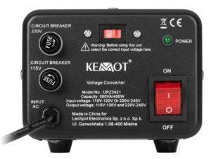 KEMOT волтов конвертор  220V / 110V   110V / 220V  Up / Down  500VA  400W AC/AC URZ3421 