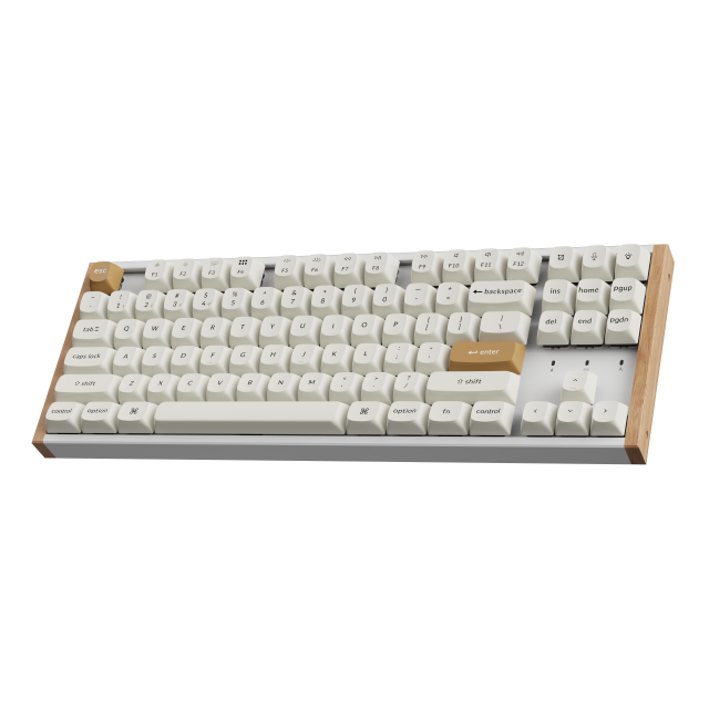 Mechanical Keyboard Keychron K8 HE Magnetic Switch - White Special Edition 