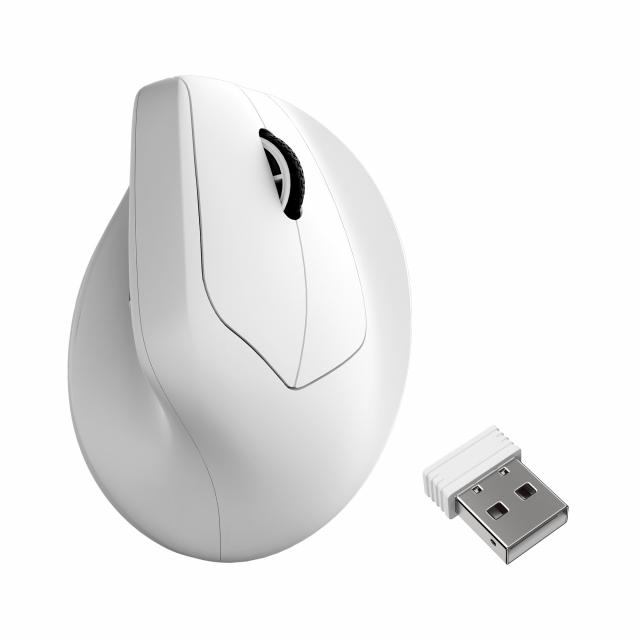Keychron M5 Wireless Ergonomic Mouse 8K - White 