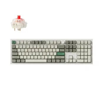 Механична клавиатура Keychron Q6 Max QMK Shell White - Gateron Jupiter Red