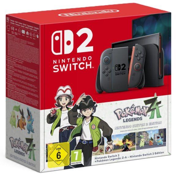 Конзола Nintendo Switch 2 + Pokemon Legends Z-A Bundle 256GB 