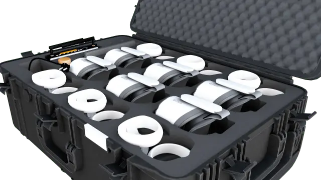 Комплект VR Expert 6 бр. PICO Neo 3 VR очила, куфар, рутер, таблет и аксесоари 
