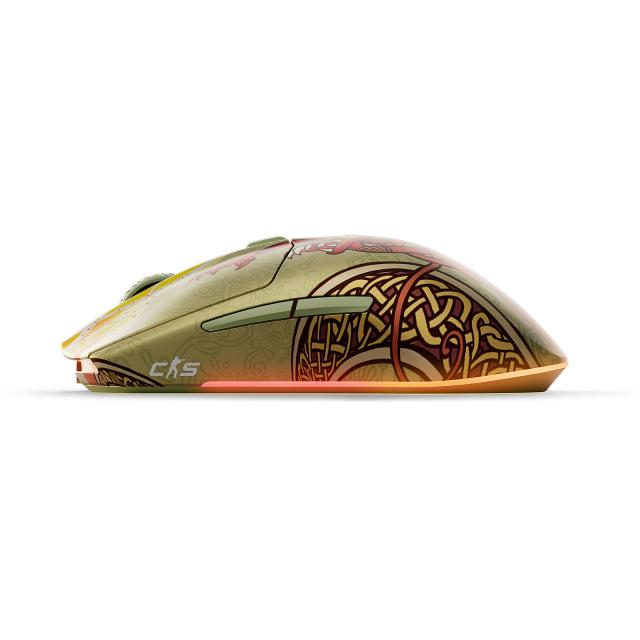 Геймърска мишка SteelSeries Wireless CS2 Dragon Lore Edition 