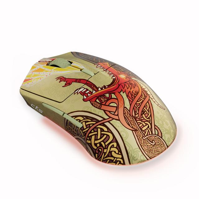 Геймърска мишка SteelSeries Wireless CS2 Dragon Lore Edition 