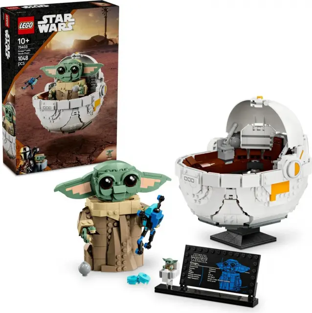 LEGO  Star Wars - Grogu in his repulsor cradle, 75403 