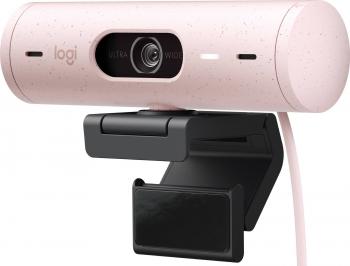 Logitech BRIO 500 Rose Full HD уеб камера, микрофон, USB