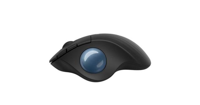 Безжична оптична мишка Logitech ERGO M575S graphite, Trackball 