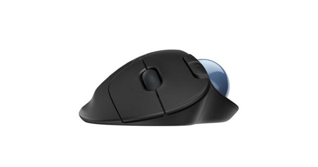 Безжична оптична мишка Logitech ERGO M575S graphite, Trackball 