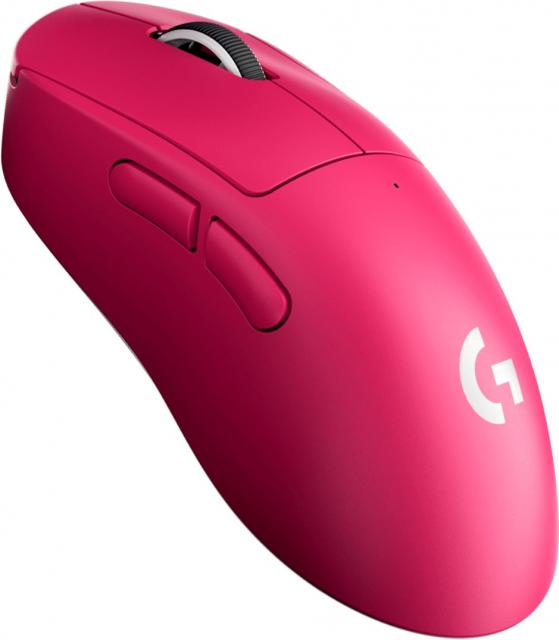Геймърска безжична мишка Logitech G Pro X Superlight 2 Dex - Pink 