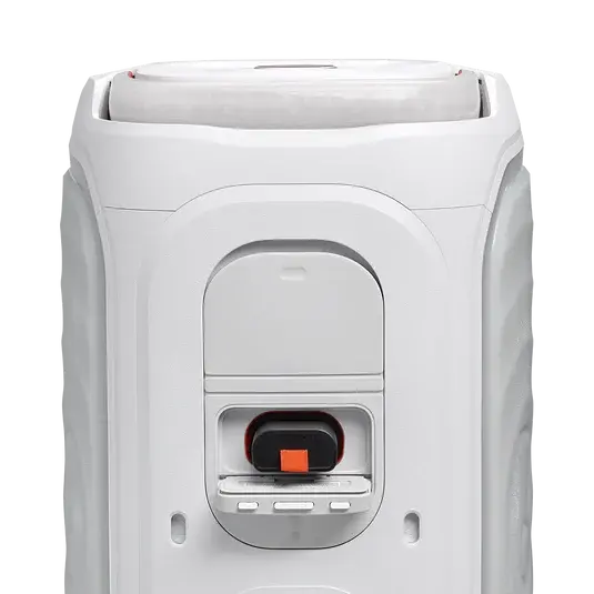 Bluetooth column JBL Partybox 130, up to 15 hours, white 