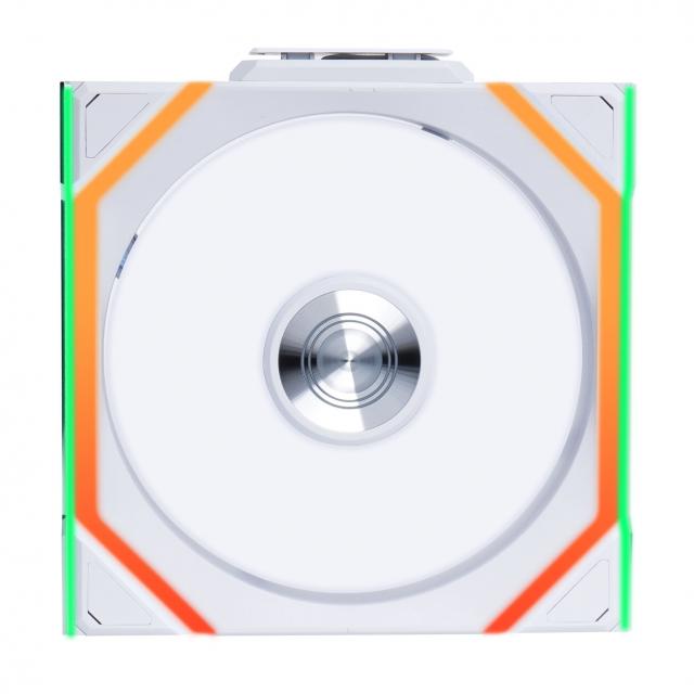 Lian Li UNI FAN SL Wireless ARGB PWM Reverse Blade Fan - 120 mm White 