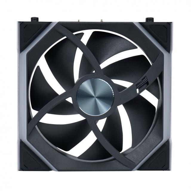 Triple Pack Lian Li UNI FAN SL Wireless ARGB PWM Reverse Blade - 120 mm Black + Controller 