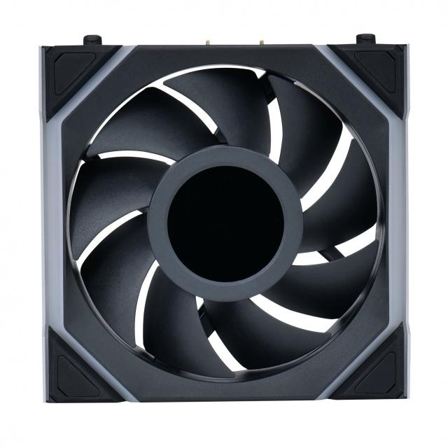 Lian Li UNI FAN SL Wireless LCD ARGB PWM Fan - 120 mm Black 