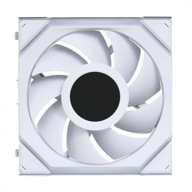 Lian Li UNI FAN SL Wireless LCD ARGB PWM Fan - 120 mm White 