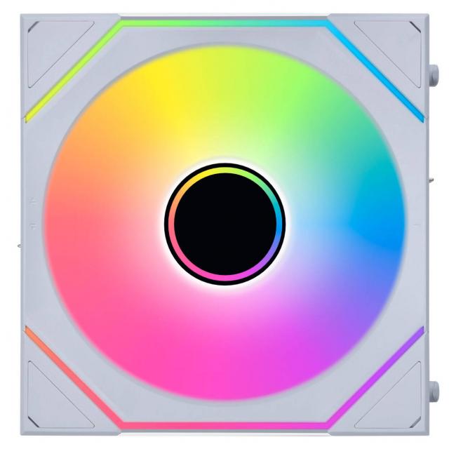 Вентилатори 3бр Lian Li UNI FAN SL-INF Wireless ARGB PWM - 120 mm Бели + Контролер