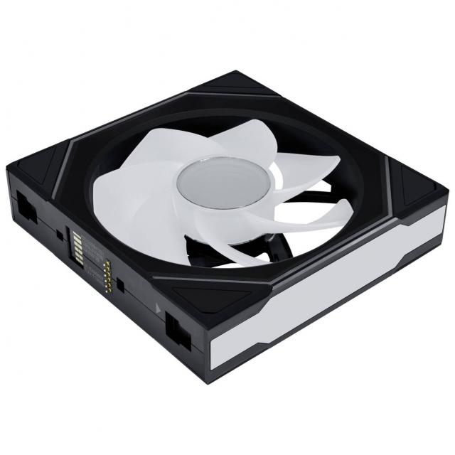 Вентилатори 3бр Lian Li UNI FAN SL-INF Wireless ARGB PWM Reverse - 120 mm Черни + Контролер