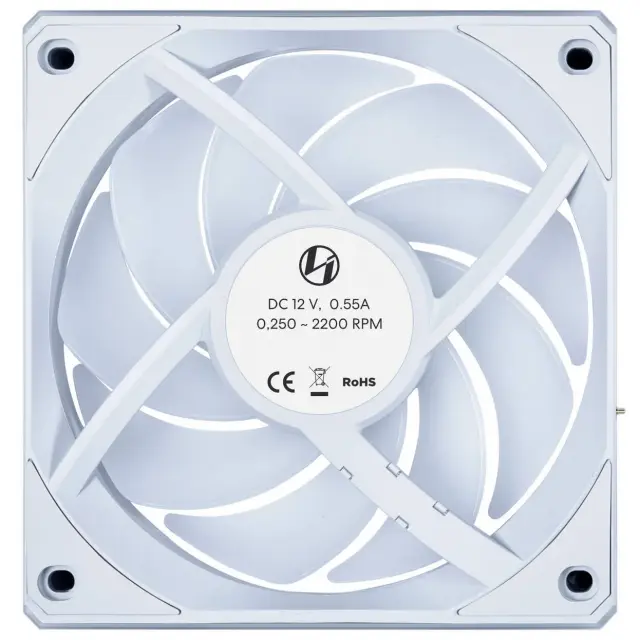 Вентилатори 3бр Lian Li UNI FAN CL Wireless ARGB PWM - 120 mm Бели + Контролер