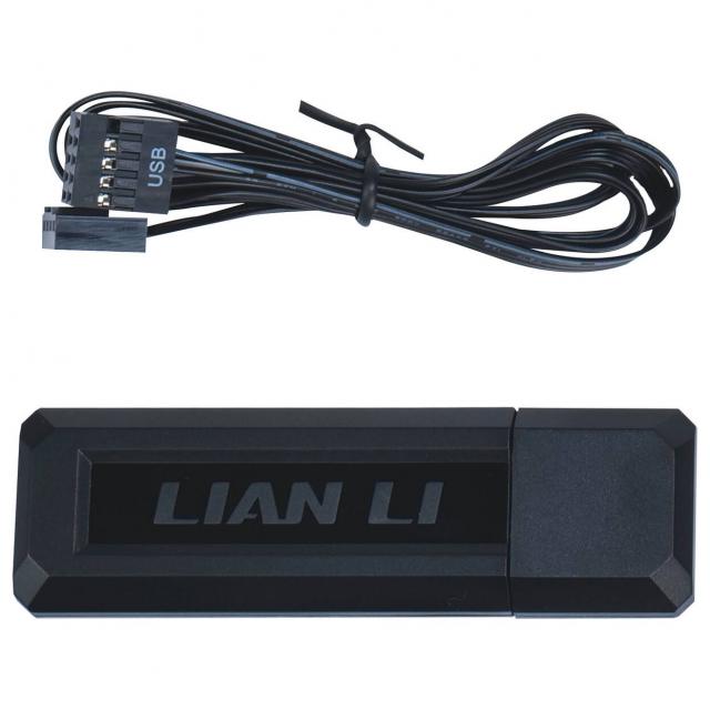 Вентилатори 3бр Lian Li UNI FAN CL Wireless ARGB PWM Reverse - 120 mm Черни + Контролер