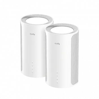 Whole Mesh System Cudy M11000 BE11000 Tri-Band 2.4/5/6Ghz 688 - 5765 Mbps - 2 Pack