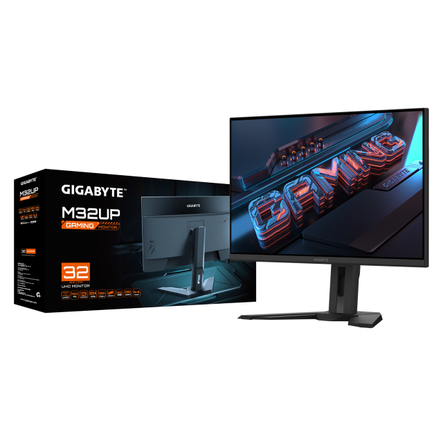 Gaming Monitor GIGABYTE M32UP - 31.5 SS IPS 4K UHD, 160Hz, 1ms 