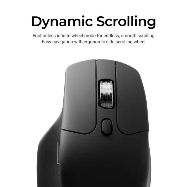 Безжична мишка Keychron M6S-A23 8000Hz - Black 