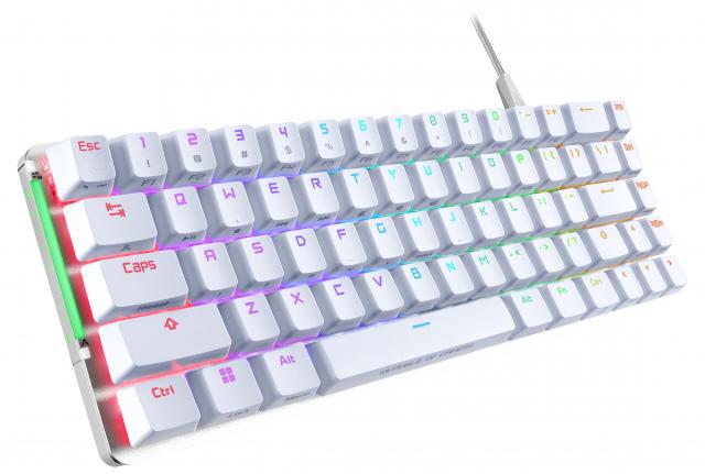 Геймърска Механична Клавиатура ASUS ROG Falchion Ace - Бяла 