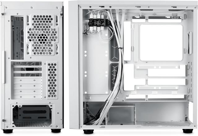 Кутия CoolerMaster MasterBox 600 - White ARGB 