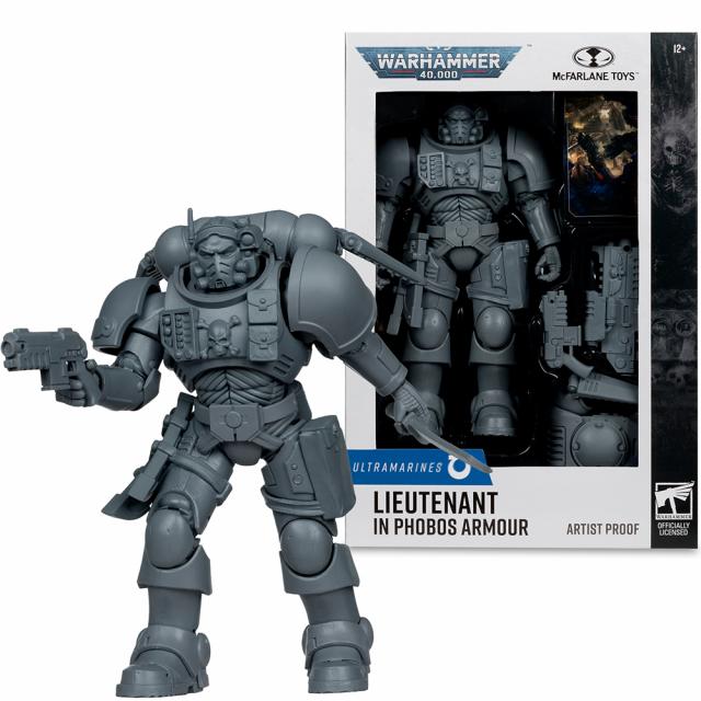 Фигурка Warhammer 40,000 Lieutenant in Phobos Armour (Ultramarines) Artist Proof 7in Figure McFarlane 