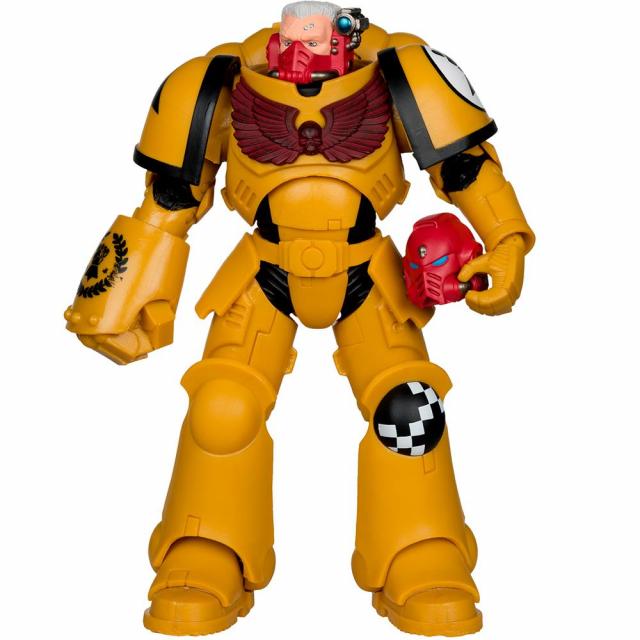 Фигурка Warhammer 40,000 Intercessor Sergeant (Imperial Fist) Gold Label 7in Figure McFarlane 