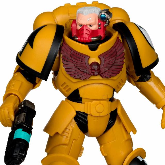 Фигурка Warhammer 40,000 Intercessor Sergeant (Imperial Fist) Gold Label 7in Figure McFarlane 