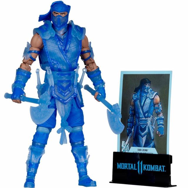 Фигурка McFarlane Toys MORTAL KOMBAT 11 - Sub-Zero (Glow In The Dark Edition - Gold Label) 