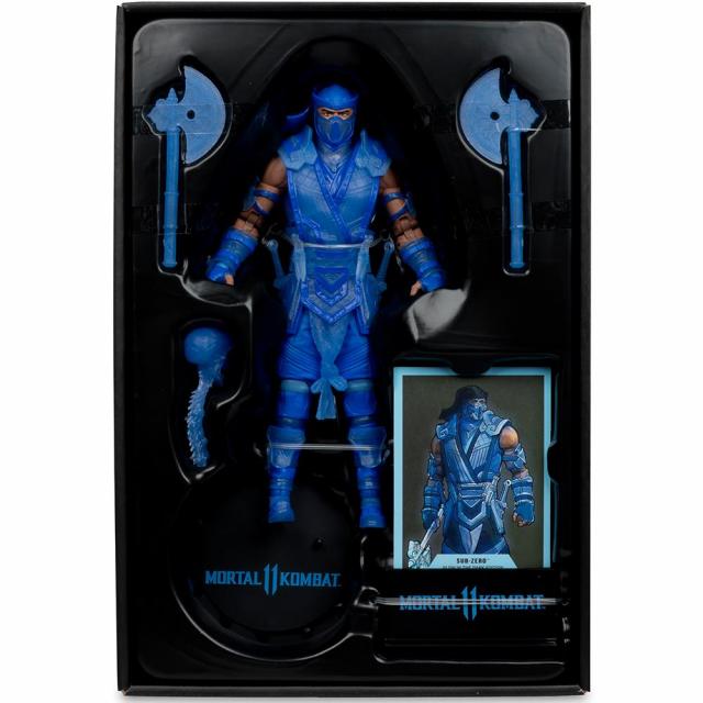 Фигурка McFarlane Toys MORTAL KOMBAT 11 - Sub-Zero (Glow In The Dark Edition - Gold Label) 