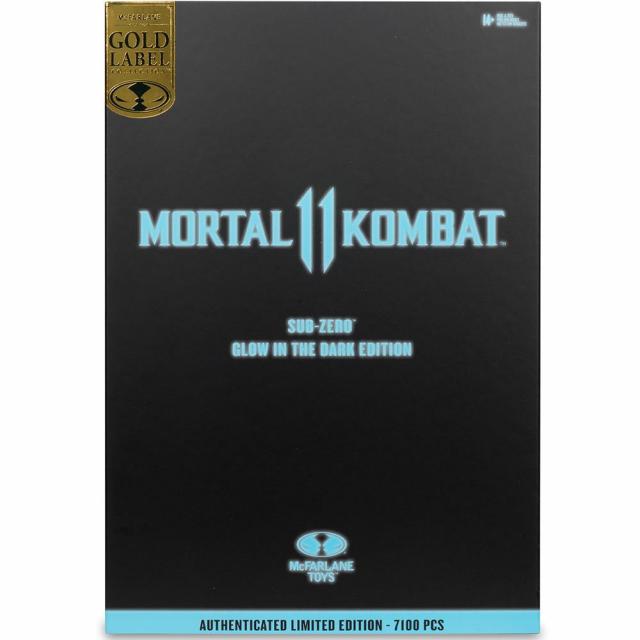 Фигурка McFarlane Toys MORTAL KOMBAT 11 - Sub-Zero (Glow In The Dark Edition - Gold Label) 