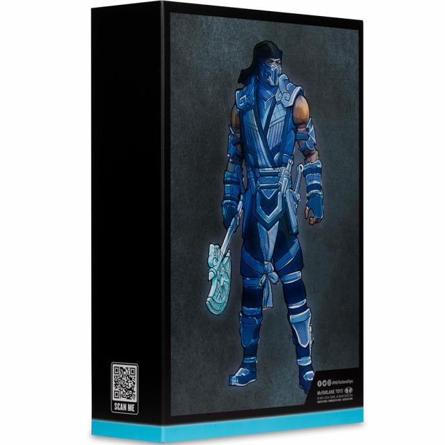 Фигурка McFarlane Toys MORTAL KOMBAT 11 - Sub-Zero (Glow In The Dark Edition - Gold Label) 
