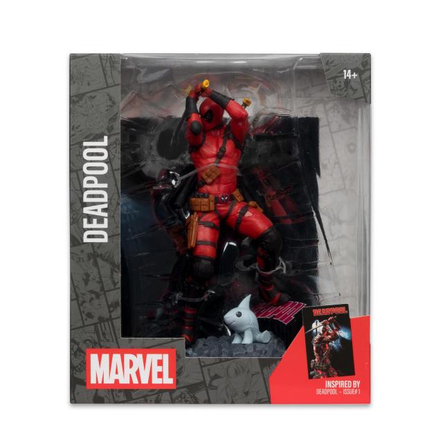 Фигурка Marvel Deadpool 1:10th Scale Collectible with Scene (Deadpool #1) McFarlane 