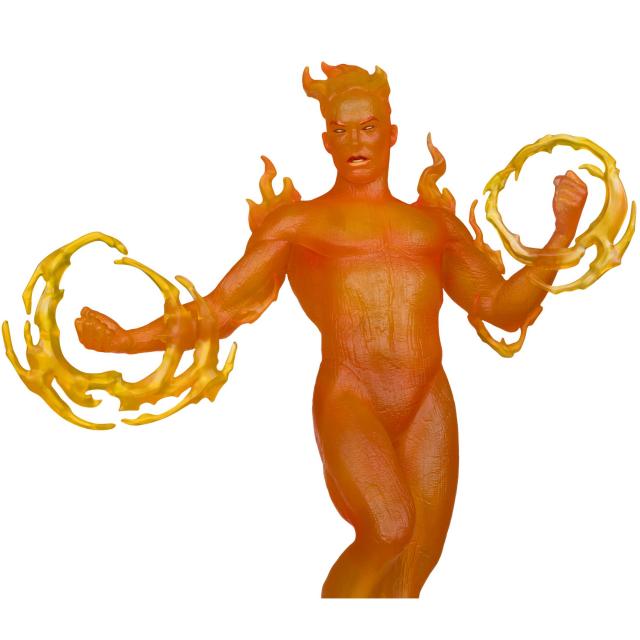 Фигурка Marvel Human Torch 1:6th Scale Collectible with Scene (Marvel 2-in-One #10) 