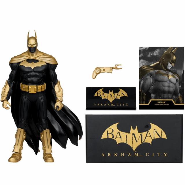 Фигурка McFarlane Toys DC MULTIVERSE Batman Arkham City (Knightmare Edition - Gold Label) 