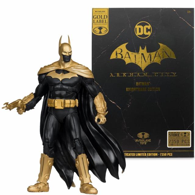Фигурка McFarlane Toys DC MULTIVERSE Batman Arkham City (Knightmare Edition - Gold Label) 
