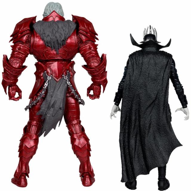 Фигурка DC Multiverse Batman Who Laughs (Knight Armor) & The Merciless (Dark Multiverse) 7in 