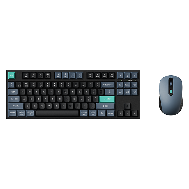 Wireless Combo Keychron B33 Deep Black и BM25 - TKL