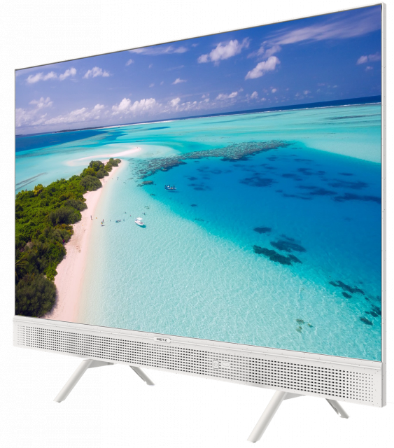 METZ Портативен телевизор 32MQE7100Z, 32" QLED, Google TV, бял 
