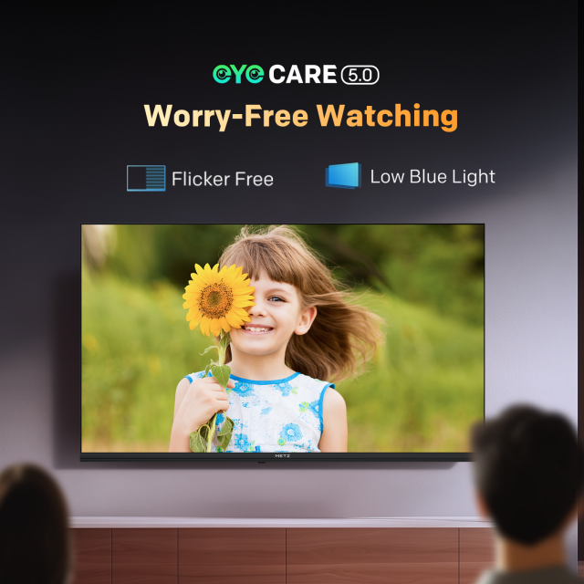 METZ Телевизор 40" FHD QLED SMART TV, Google TV, Frameless 