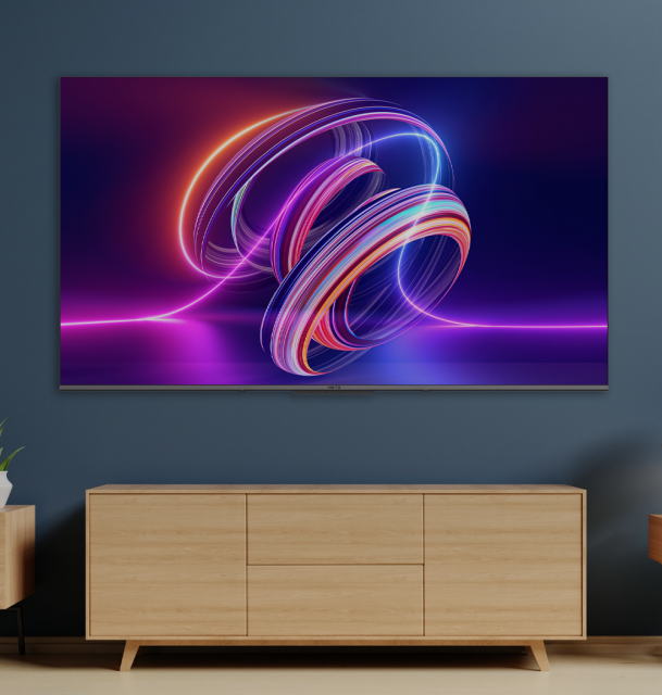 METZ LED TV 55MQD7500Z, 55"(139 сm), QLED Smart TV, Google TV, UHD 