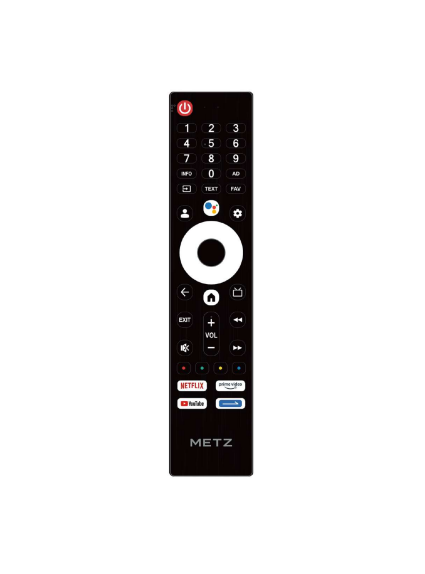 METZ Телевизор 75" UHD LED SMART TV, 4K, Google TV, Frameless 