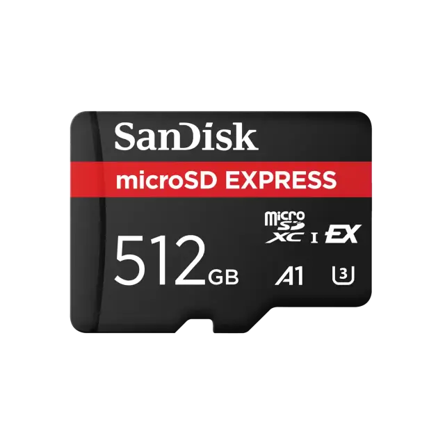 SanDisk Карта памет microSDXC Express Card 512Gb UHS-I , UHS-II 