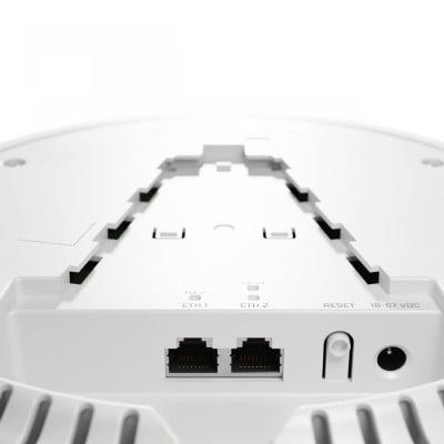 Access point - Точка за достъп MikroTik Wi-Fi, 2.4 GHz, 5 GHz, 802.11ax, 2XGigabit Ethernet port, PoE-in, PoE-out, cAP ax 