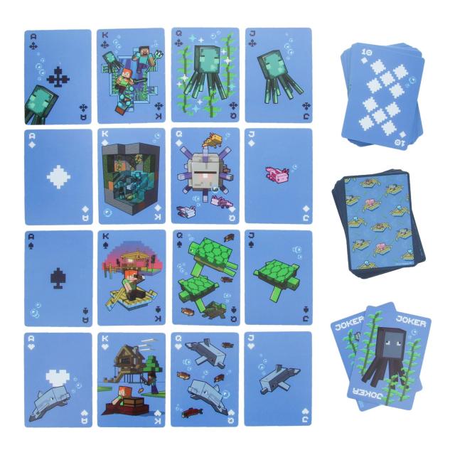 Paladone: Minecraft - Waterproof Playing Cards 