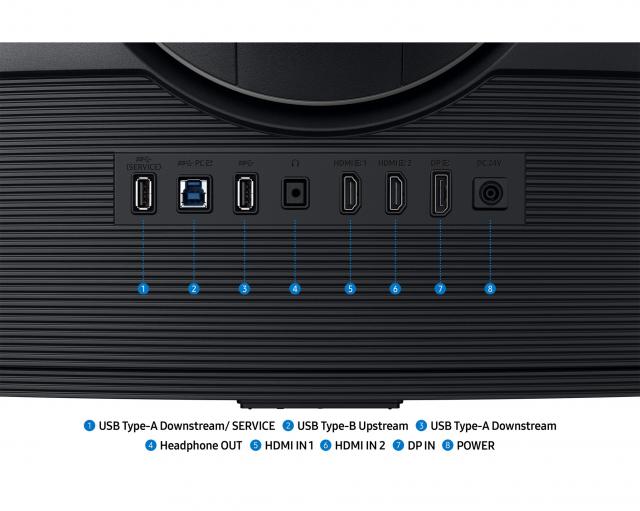 Монитор Samsung Odyssey G7 G75F - 37" inch Curved 1000R 4K(3840x2160), 165Hz, 1ms 